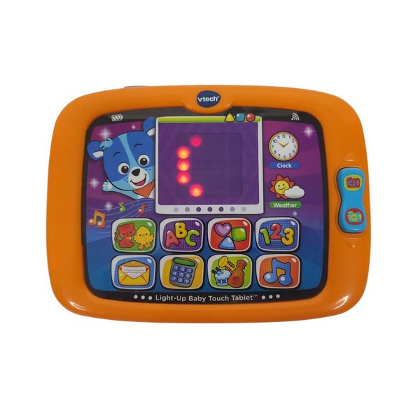 Vtech Light Up Baby Touch Tablet Learning Early Education Toy TESTED WORKS - Picture 5 of 11